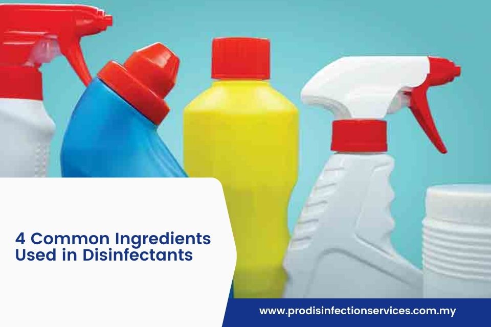 4 Common Ingredients Used in Disinfectants