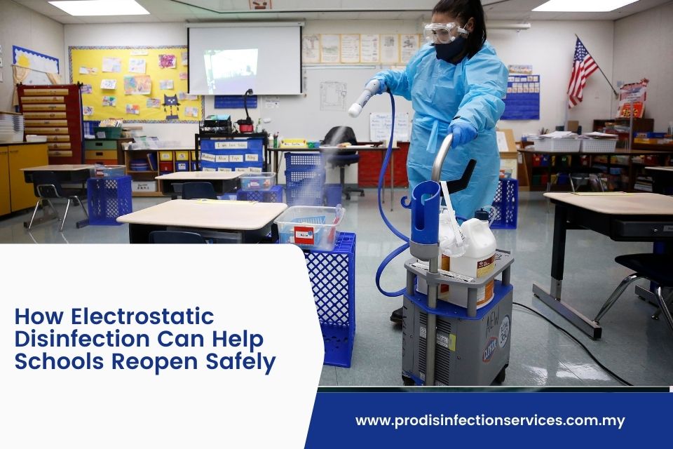 How Electrostatic Disinfection Can Help Schools Reopen Safely